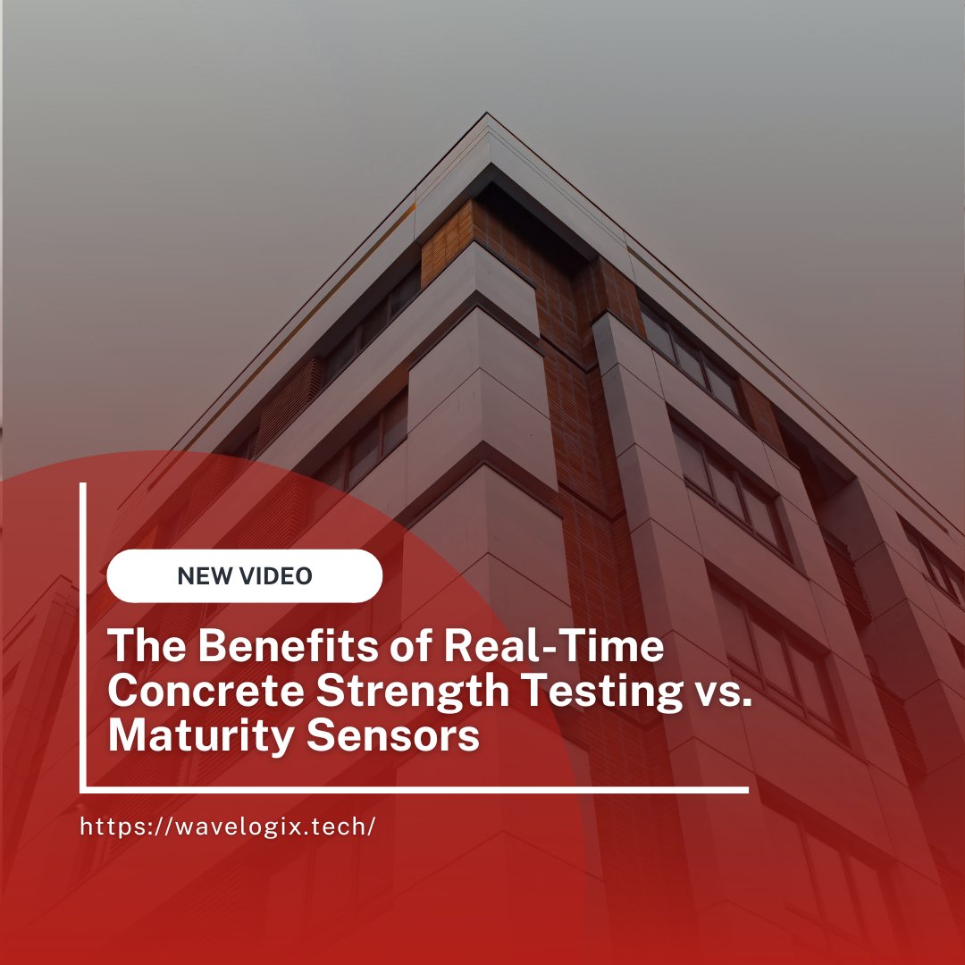 Wavelogix314's tweet image. Real-time vs. maturity sensors — what’s the difference? 🧠💡
In this short webinar highlight, we compare traditional maturity sensors with real-time concrete strength testing, and show how REBEL® Concrete Sensors provide accurate, reliable strength data at every stage of curing.…