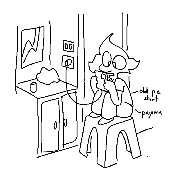 AiyhavNouneim's tweet photo. me drawing at 9pm with my phone at low battery https://t.co/AHjiGKvwdy