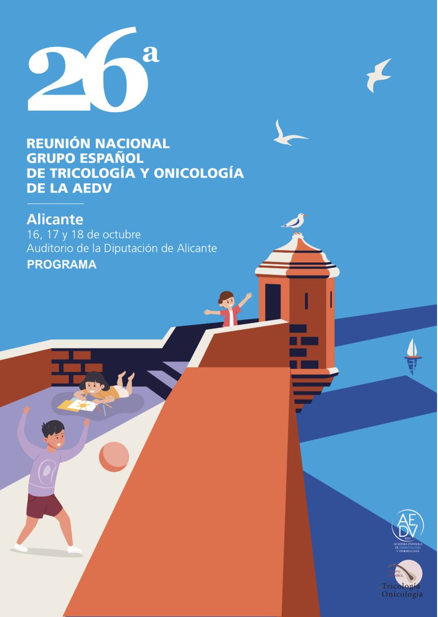 Hoy estamos en Alicante en la XXVI REUNIÓN DEL GRUPO ESPAÑOL DE TRICOLOGÍA Y ONICOLOGÍA DE LA AEDV.