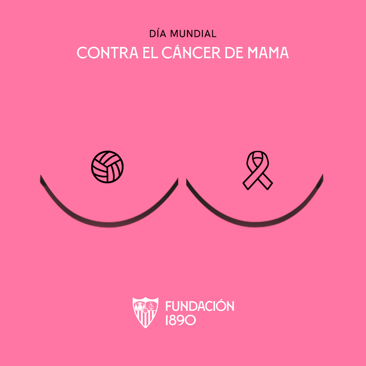 Fundacion1890's tweet image. 🎗️Nos unimos al #DíaContraElCáncerDeMama.🩷

💗 Hoy, todos jugamos de rosa. 💗

#Fundación1890 #TodosContraElCáncer
