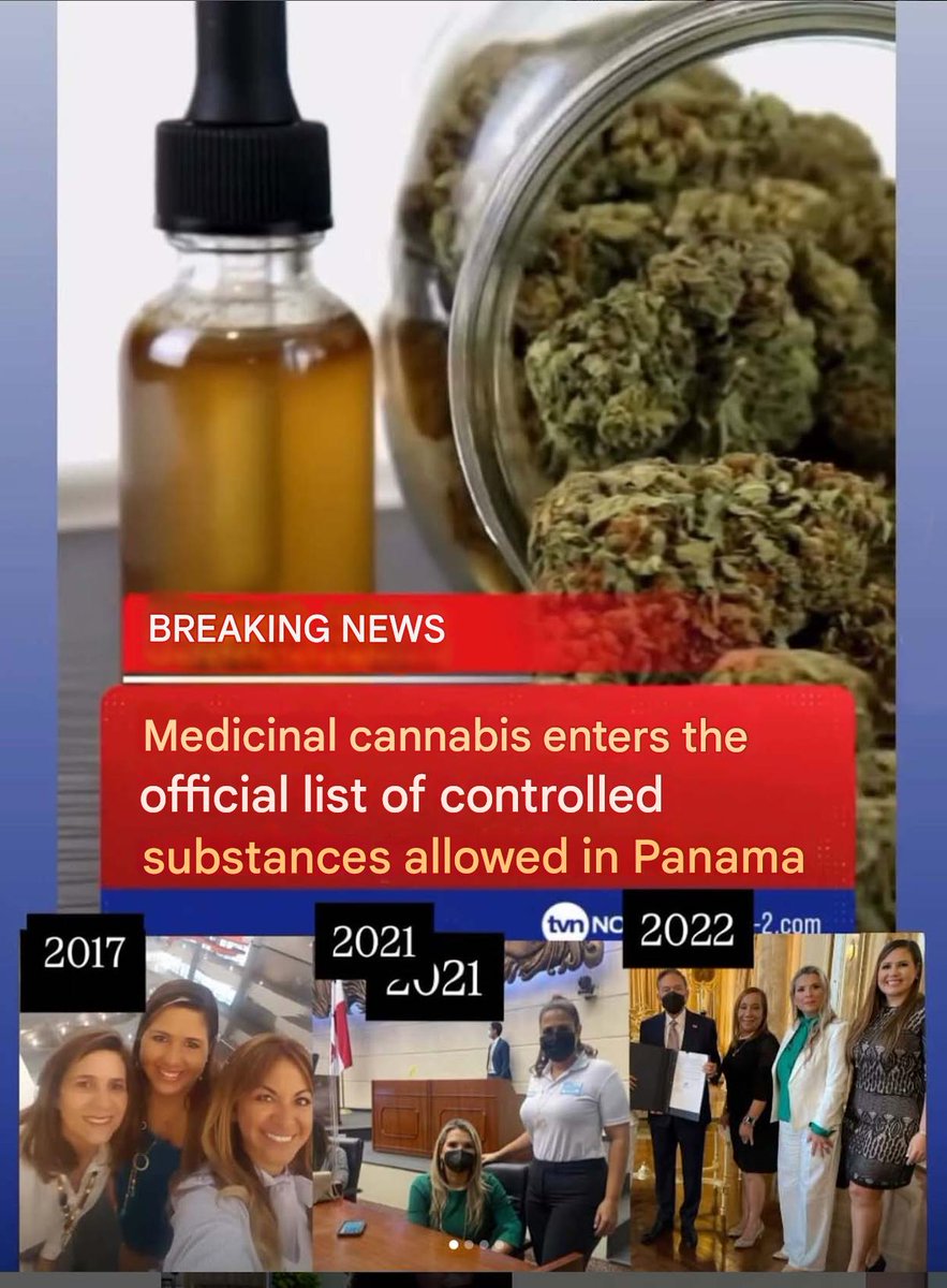 md_carrillo's tweet photo. Finally, in Panama, the Ministry of Health has included cannabis on the official list of controlled substances permitted for medical and scientific purposes, according to Resolution No. 200, published yesterday in the Official Gazette. https://t.co/NDOmb6z627
