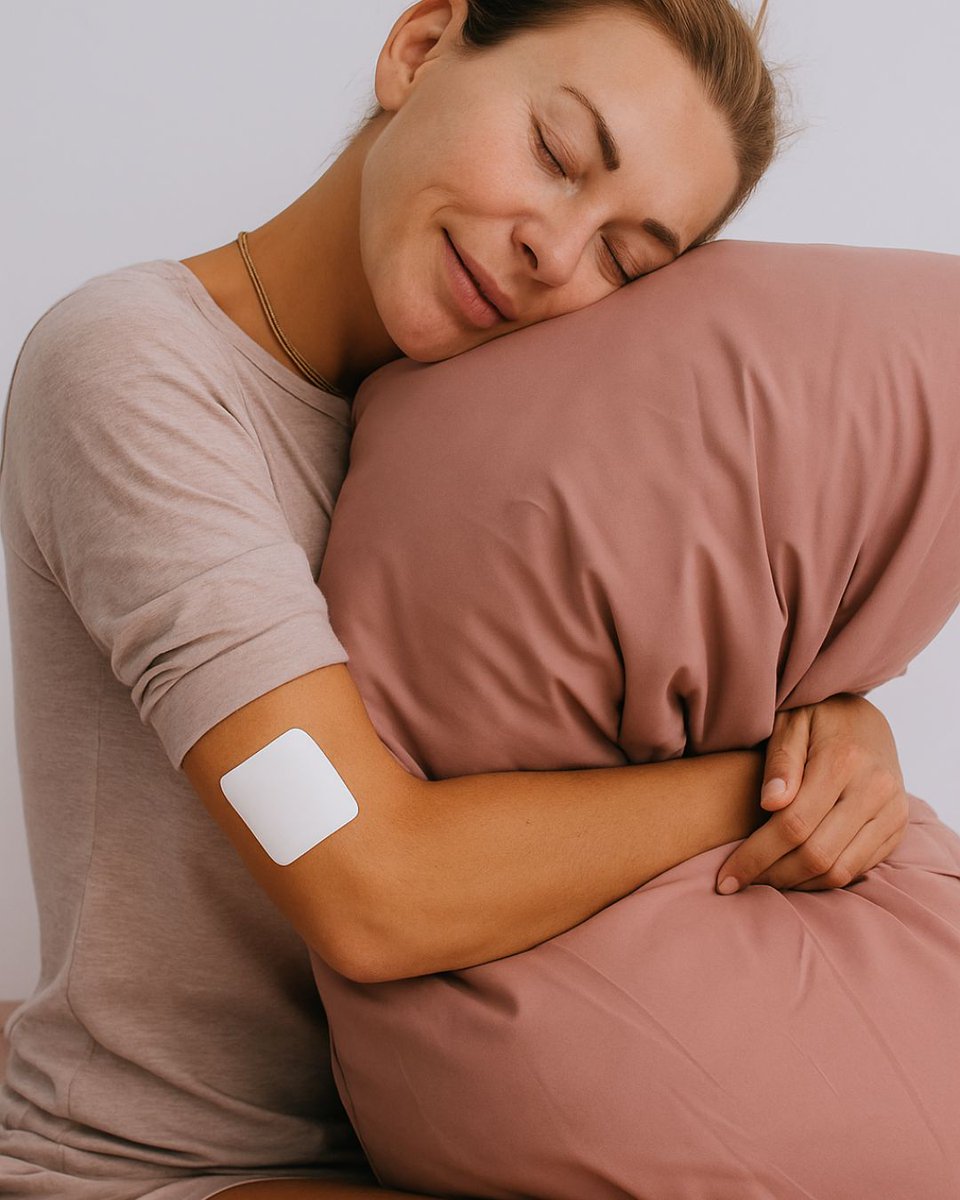 VibePatches's tweet image. Tossing, turning, and restless nights? The Sleep Patch is your natural reset. 🌙
Peel. Stick. Sleep easy. Your shortcut to sweet dreams.
✨ Melatonin, Magnesium &amp;amp; Lavender
✨ 8–10 hrs steady support • Lab tested • Made in USA
#SleepPatch #VibePatches #VitaminPatch #WellnessHack