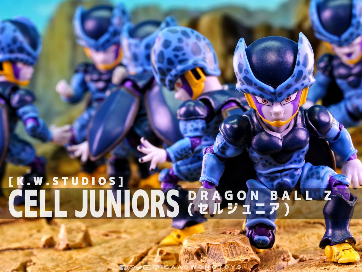 isaacwongtoys's tweet photo. [K.W.Studios] Dragon Ball Z - Cell Juniors / ドラゴンボールZ - セルジュニア

#KWStudios #Dragonball #SonGoKu #SonGoHan #Cell #Prefect #CellJr #CellJuniors #ドラゴンボールZ #孫悟空 #孫悟飯 #セル #セルジュニア #SHF #SHFiguarts #IsaacWongToys https://t.co/ZfBT1qXEsq