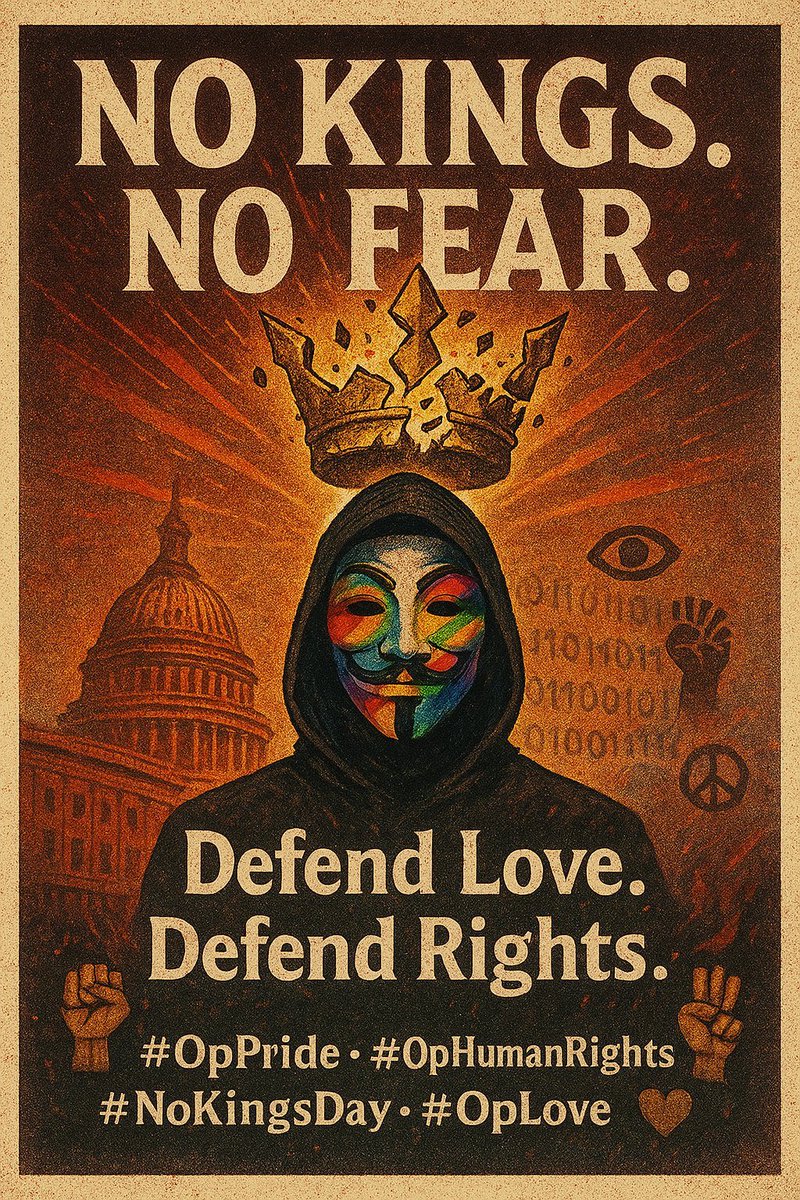 adhdwonderwoman's tweet image. #NoKingsDayOct18th
Art by @babywolf1448539