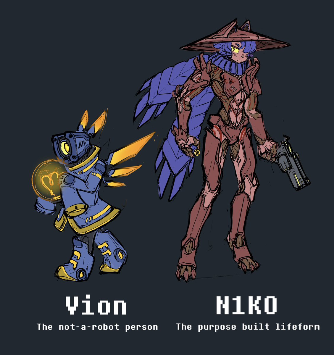 What if Niko and V1 switched games

#Oneshot #ultrakill