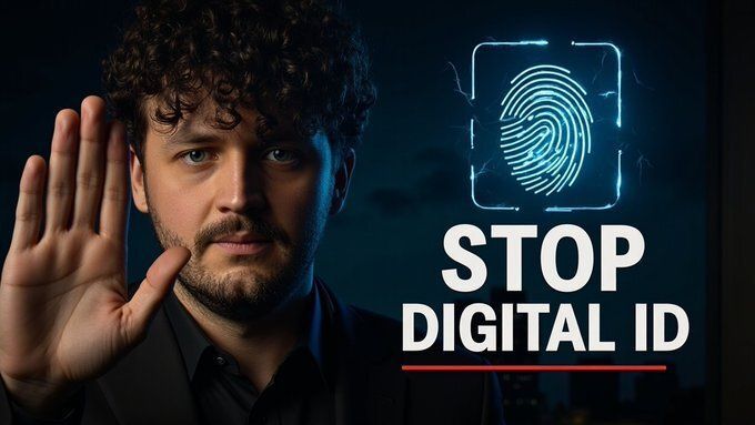PrivacyAcad's tweet photo. LIVE at 11AM CT: https://t.co/ah0vr3WgKn 

Digital ID is coming—by the carrot or the stick.

Learn what it means for your freedom and what you can do right now to protect yourself. With @ericmeder & @glennmeder 

#data privacy #surveillance state #digital IDs #freedom #liberty #online privacy