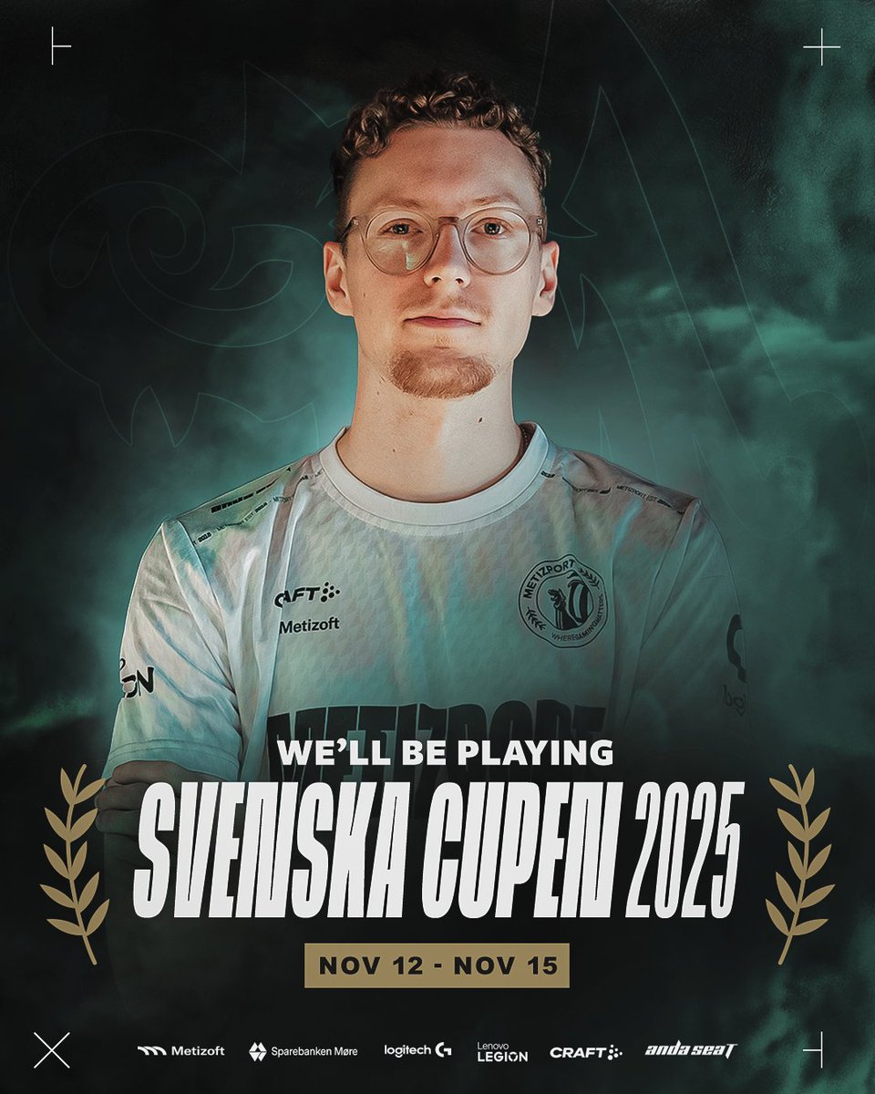 We'll be playing in the Svenska Cupen 2025 🇸🇪
And we are invited straight to the LAN group stage!! 💥