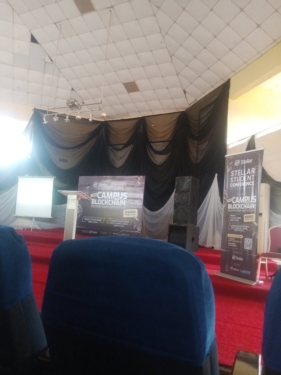 theblisscents's tweet photo. Having an incredible time at the Stellar Student Conference (FUTA Edition)

From tech talks to prizes and Web3 insights, this event is a whole experience

Web3 isn’t just the future; it’s happening now and I’m proud to be part of it

#kemzman10 #stellaorg #BuildOnStella https://t.co/TW8mawxVgG