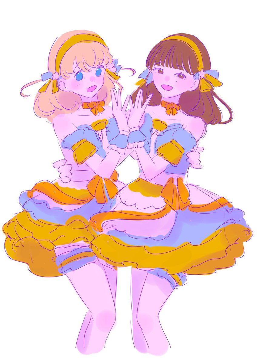 楡井希実sec　日野下花帆 with花帆ちゃん🐰 一緒に頑張ろうね！ #蓮ノ空お披露目