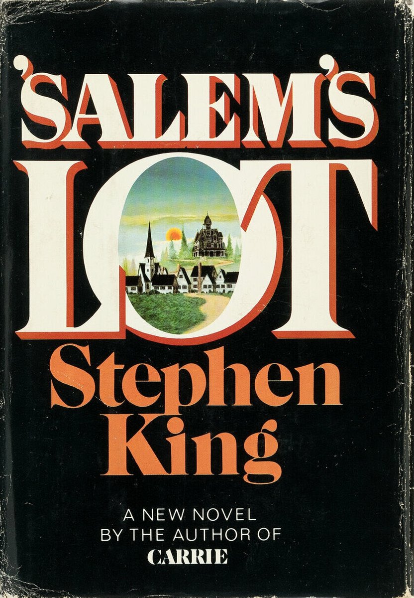 Happy 50th birthday today to @stephenking book Salem’s Lot!!!