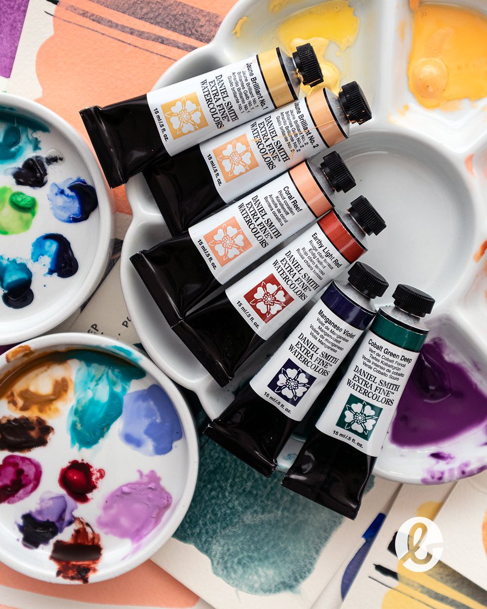 BromleysArt's tweet image. ✨ Daniel Smith watercolours are a dream for creatives. 200+ colours, unique mineral textures and stunning washes invite you to experiment. Which Daniel Smith shade sparks your creativity? 🌈

artsupplies.co.uk/dansmithwc

#DanielSmith #Watercolours