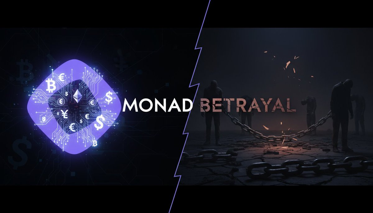 💢 MONAD: THE BRILLIANT TECH THAT BETRAYED ITS PEOPLE 

What you're about to read took me hours analyzing data. 

This isn't hype ➡️ this is the hard truth about one of crypto's most controversial launches.

THE TECH THAT PROMISED EVERYTHING BUT AIRDROP SUCKS 😒

<a href="/monad/">Monad (mainnet arc)</a>  entered