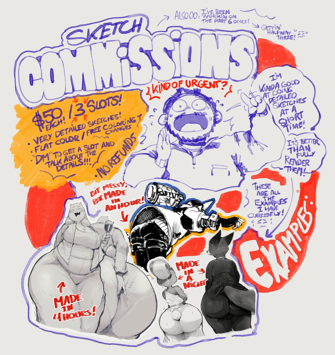 Neato5 - (not opening comms rn, veeery busy atm) tweet media