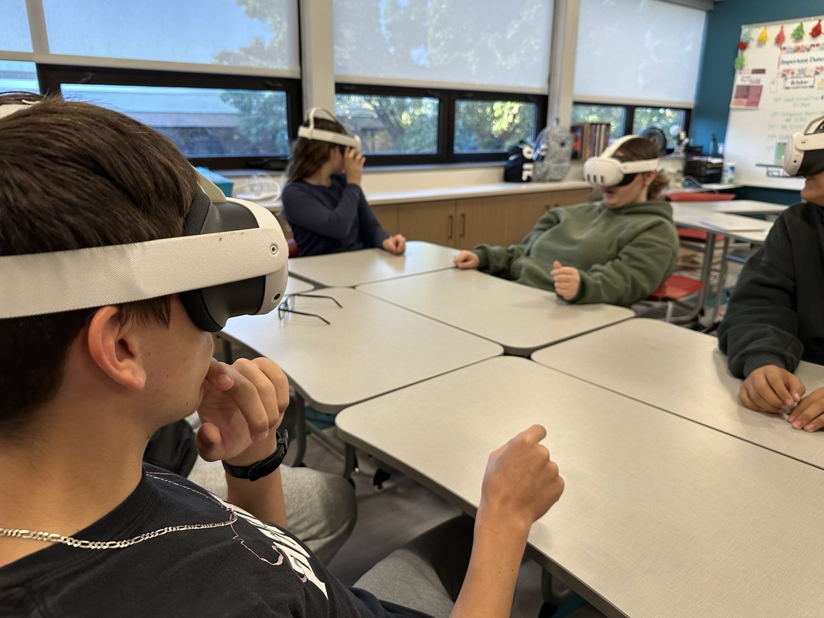 Thanks, Mrs. Zimmerman, for teaming up on this station rotation activity! 11th graders in Civics &amp; Government VR toured the Boston Freedom Trail &amp; Liberty Bell, then explored Historic Philadelphia on Google Arts and Culture, using <a href="/briskteaching/">Brisk Teaching</a> to help check for understanding.