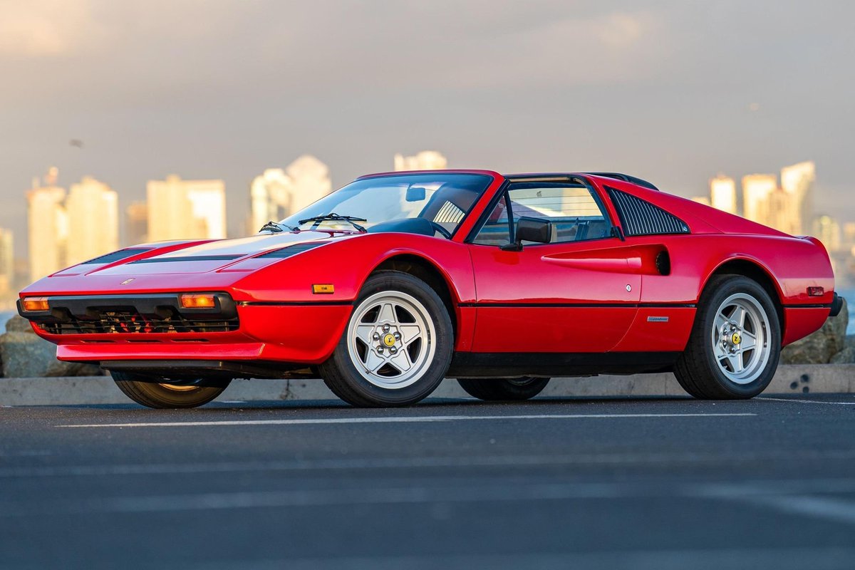 THIS is a 1984 Ferrari 308 GTSi Quattrovalvole, finished in
