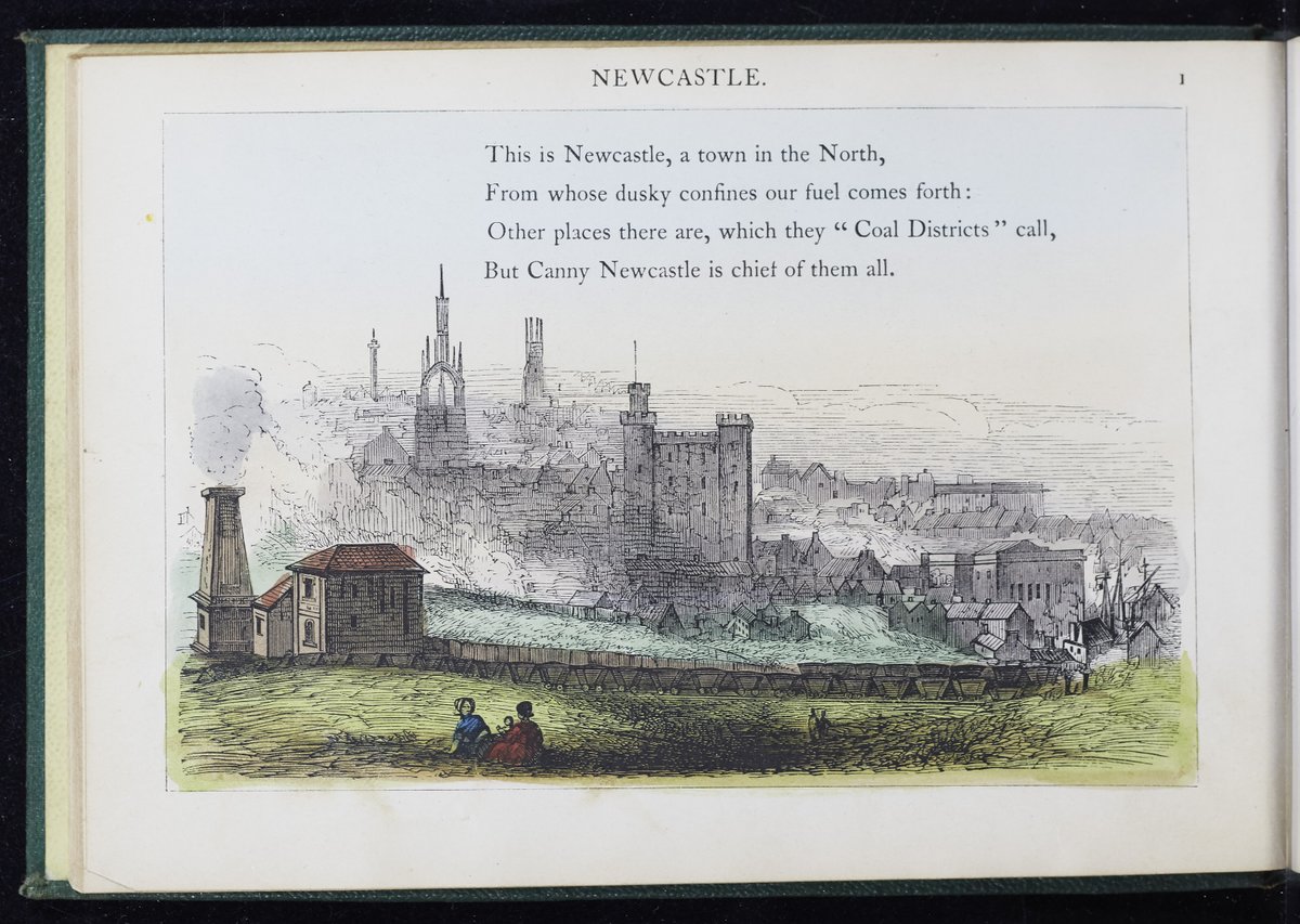 ncllibspeccoll's tweet image. As nights draw in and temperatures drop it's time to light the fire!
'The History of A Scuttle of Coals in Rhymes and Pictures' tells us about the journey of this once common fuel from ground to fireplace.
Read on CollectionsCaptured: collectionscaptured.ncl.ac.uk/digital/collec…
Ref. RB821.8-SIX