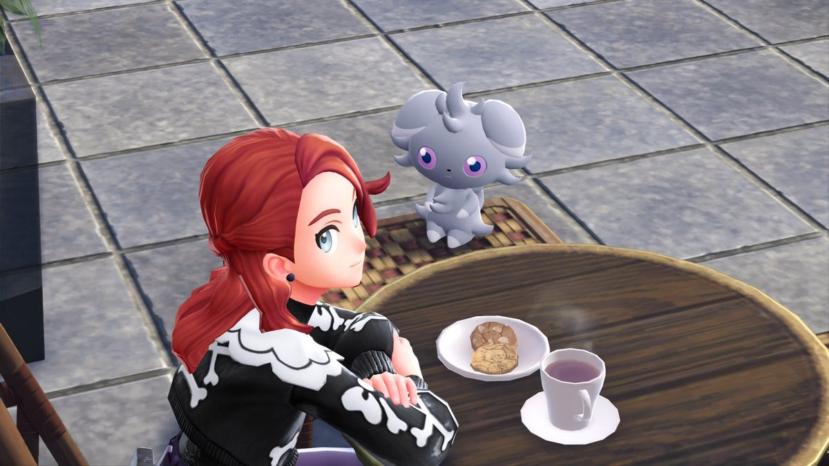 HyperPixieGames's tweet image. I’m honestly enjoying #PokemonLegendsZA more than I thought I would! And I LOVE photo mode at cafes!