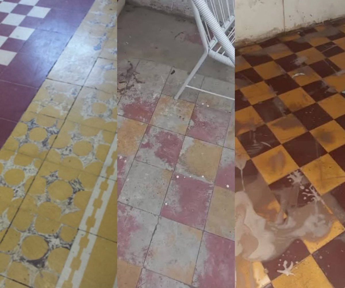 flatwhitedoble's tweet photo. Si en el despacho de tu abogado el piso está así, seguro que conoce bien la materia civil, trabaja borracho, y te pedirá para las copias cada 15 días.

Tu asunto está en buenas manos. https://t.co/JleplN9Oq7