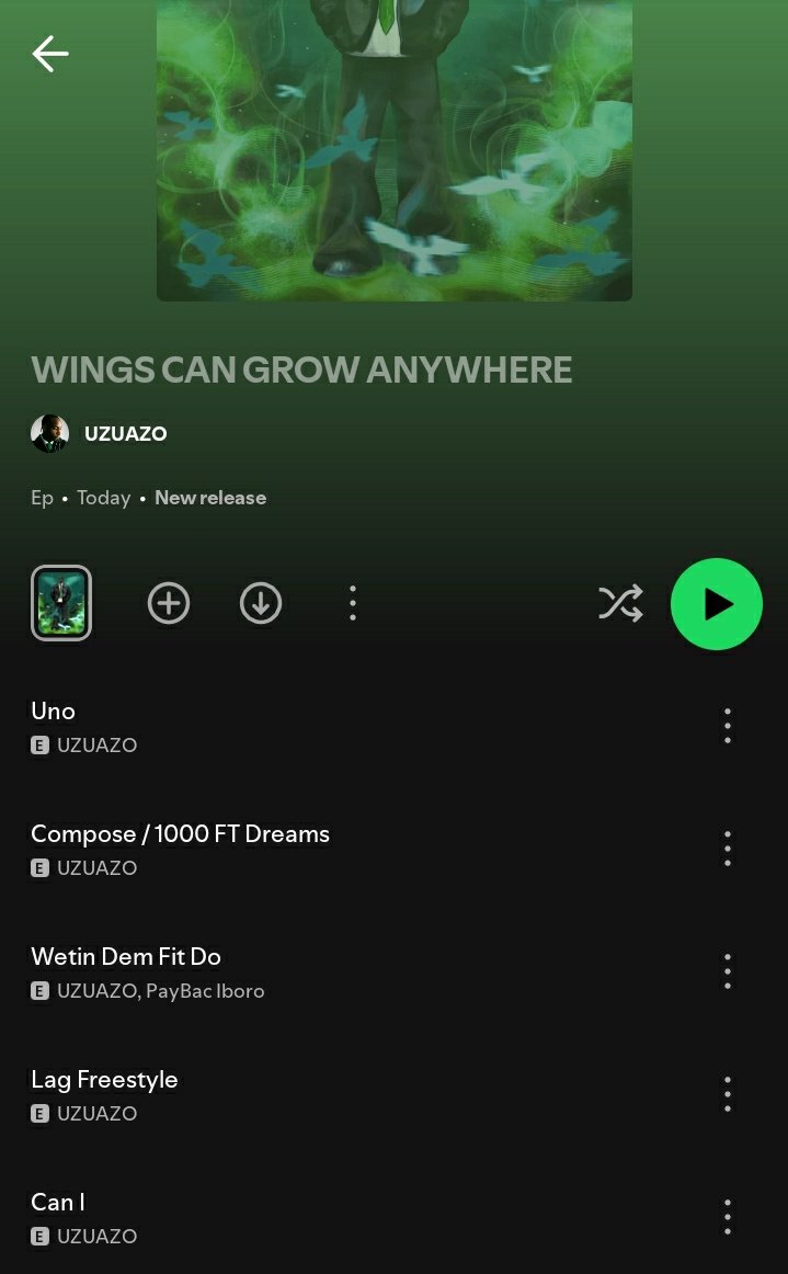 Rare__J's tweet photo. Y'ALL SHOULD GO LISTEN TO THIS BODY OF WORK!
MOST COMPLETE PROJECT TO HAVE DROPPED TODAY NO DOUBTS!!
@_uzuazo YOU DID GREAT!! SHSSSH 🔥🔥🔥 
WINGS CAN GROW ANYWHERE! https://t.co/zJkSibtlfh
