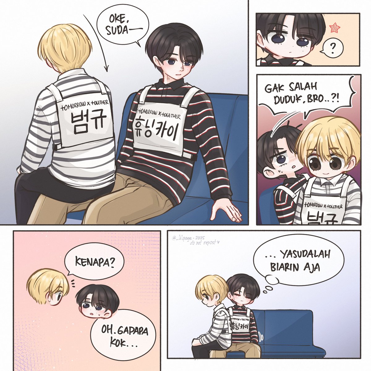 tempat duduk 🐧🧸

<a href="/TXT_members/">TOMORROW X TOGETHER</a> 
#TXTfanart #투모로우바이투게더