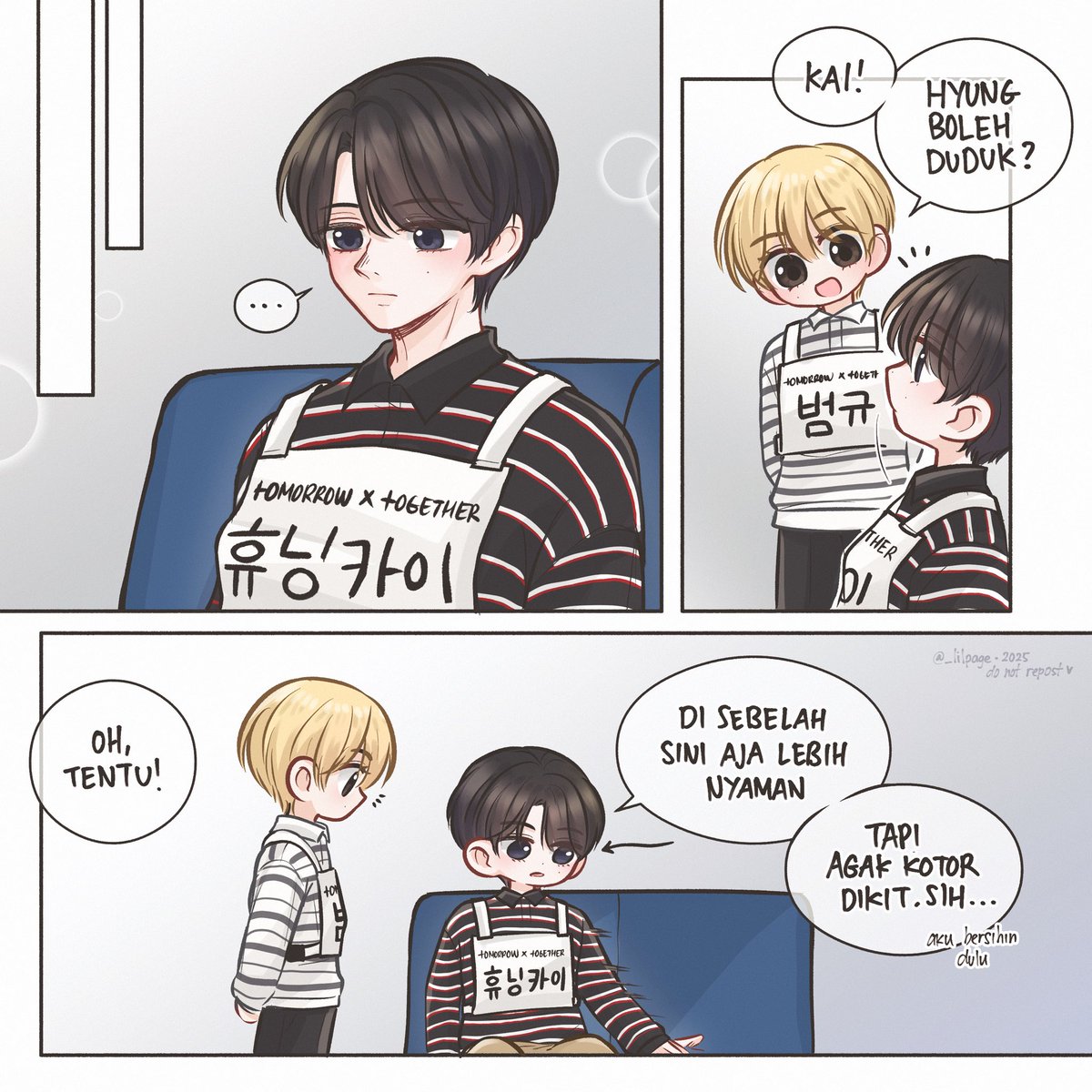 _lilpage's tweet photo. tempat duduk 🐧🧸

@TXT_members 
#TXTfanart #투모로우바이투게더 https://t.co/q3KzBXYqrY