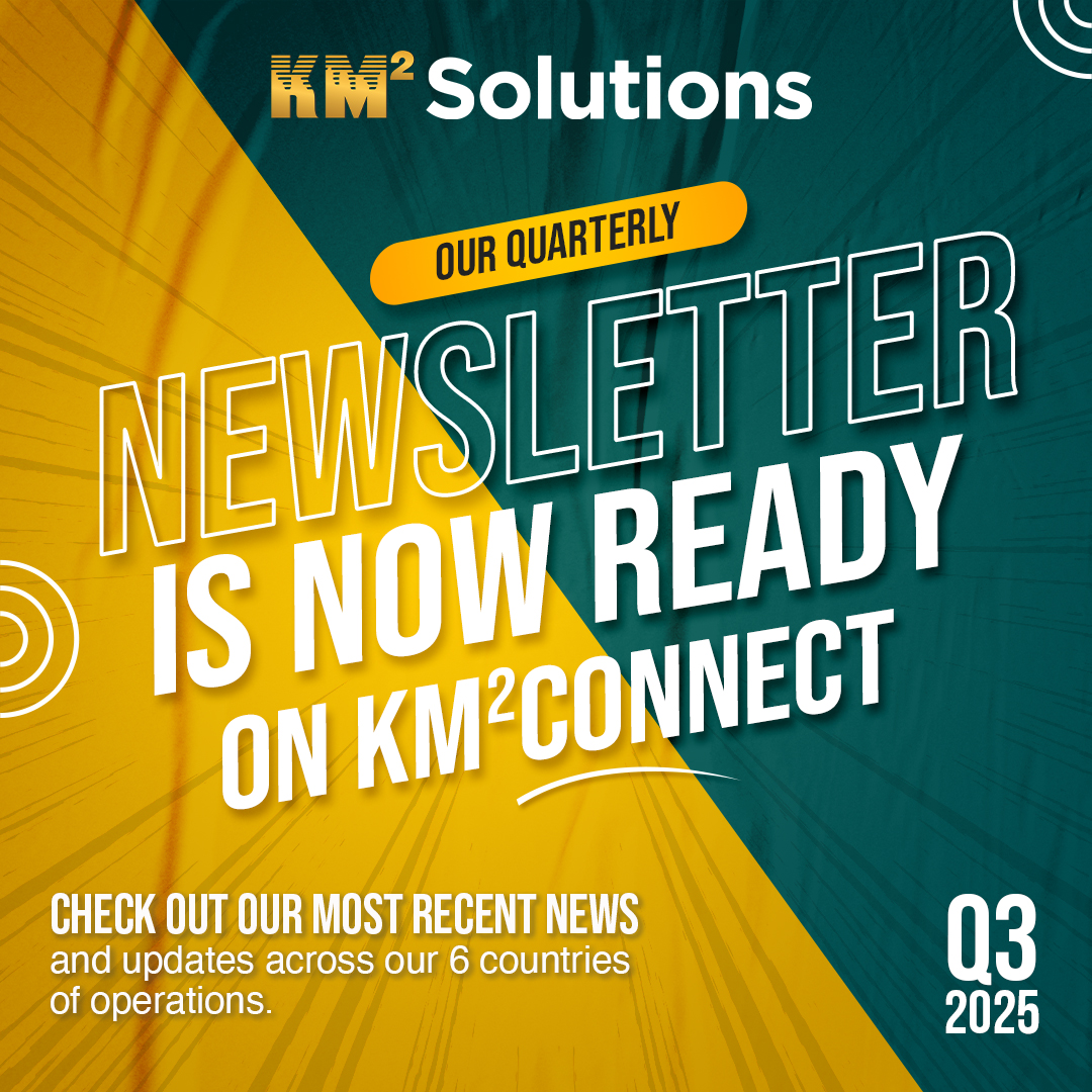 KM2solutions's tweet image. Hi #KM2Team! Please check out our Q3-2025 Newsletter on KM2 Connect for the most recent news and updates across our 6 countries of operations! 🎙✅📬#KM2News #KM2Solutions