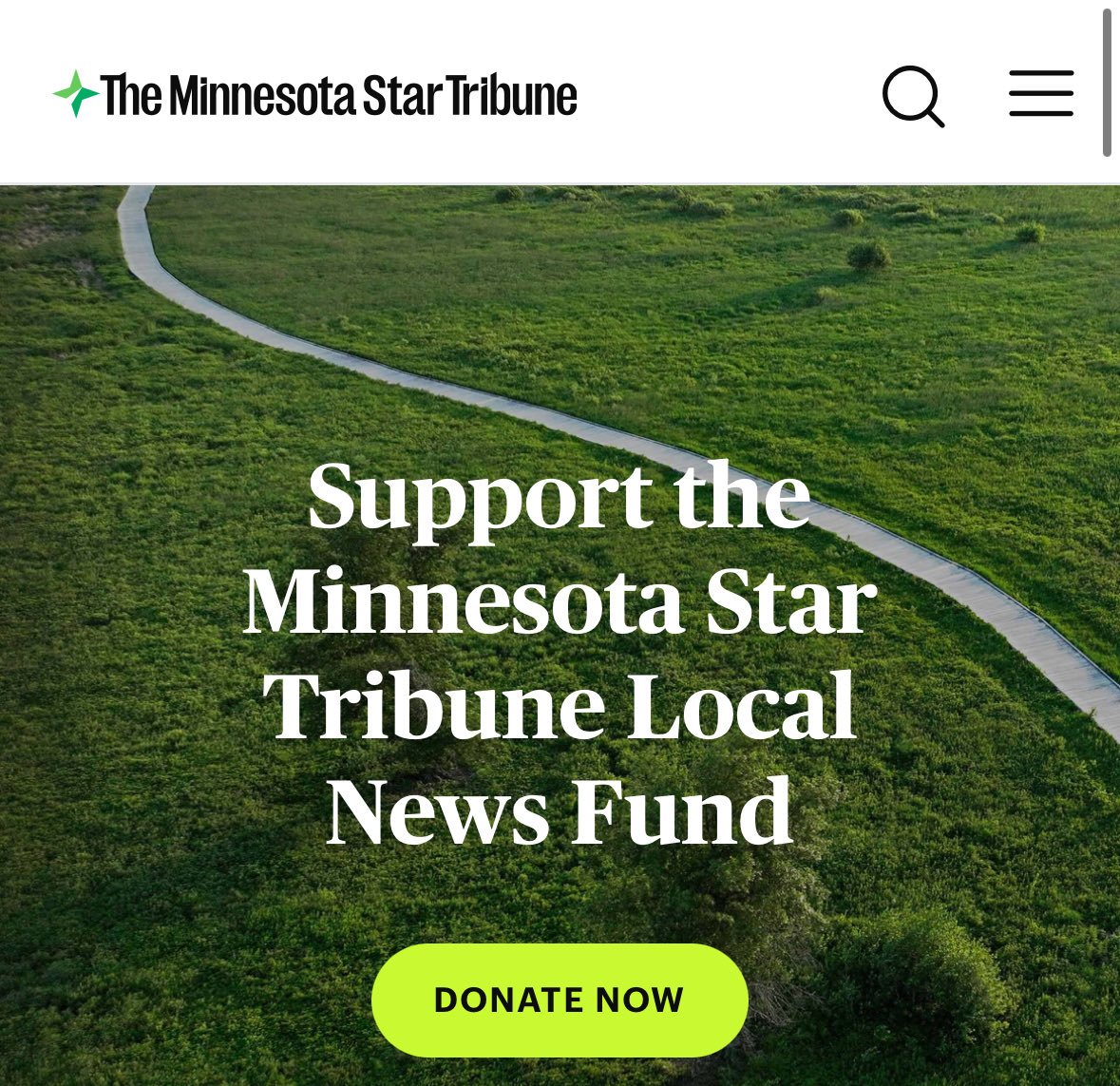 MediaWatchMN's tweet image. Serious question — do we know who funds the @StarTribune?
