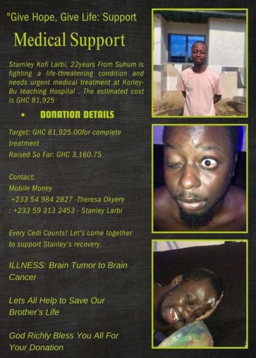 RevErskineGH's tweet image. Please help save Kofi’s life!! Retweet so we can reach as many people as possible