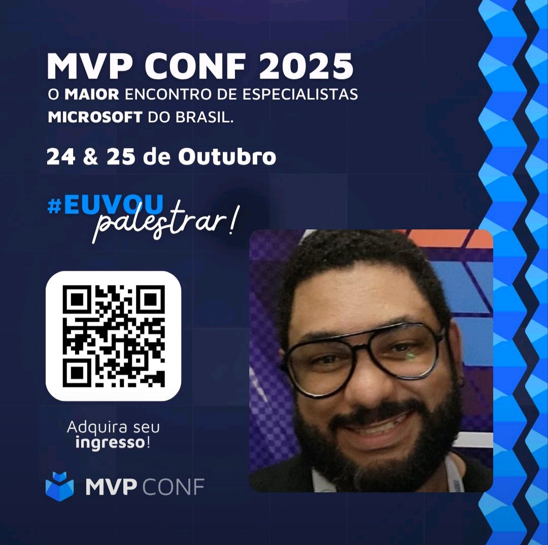 wsantosdev's tweet image. MVP Conf 2025
Dia 25/10, às 13h30, vou falar sobre MessagePack no evento. 
Te encontro lá! 💙