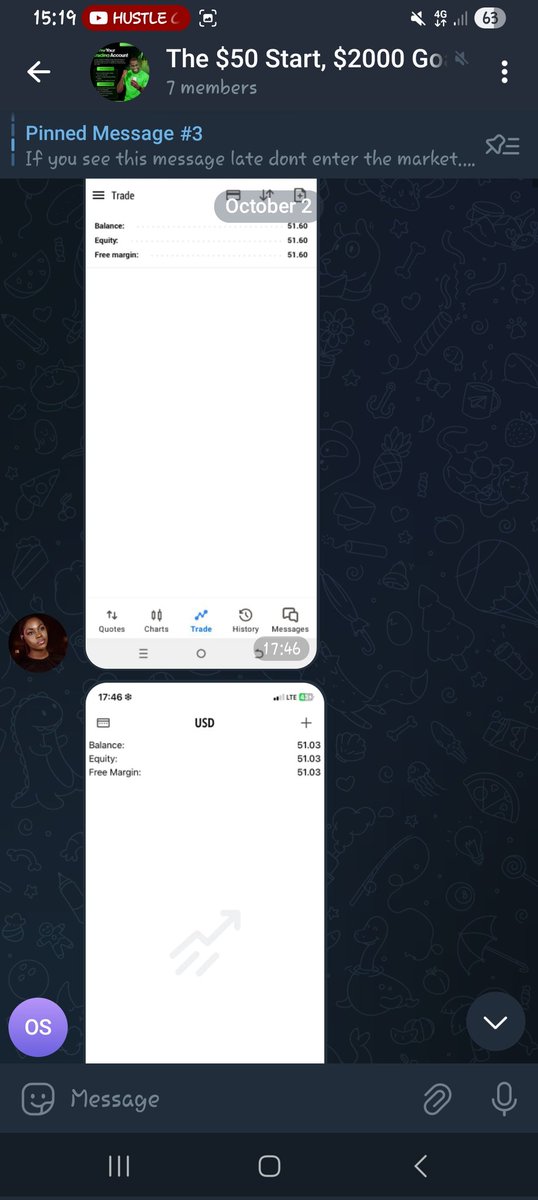 pgwhyt23's tweet photo. $50-$2,000 October-November Trading Challenge Update 💚

Day 1 vs. Day 17 
Progress ✅️
There's so much going on behind the scenes. https://t.co/pJOlaXL1ze