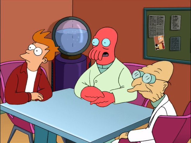 Popplers are intelligent. This one called me mama.

Congratulations. I assume Amy is the father.

#Futurama