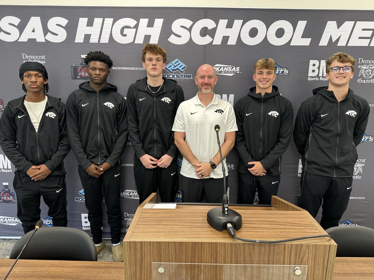 Coach Troy Campbell and the Cabot Panthers.