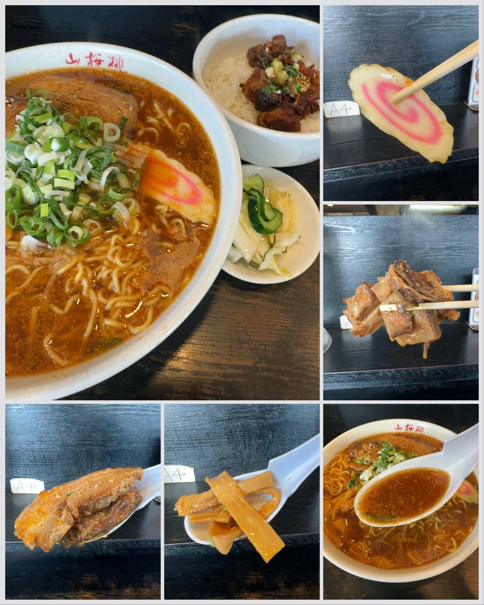 kiyoofdeath's tweet image. 醤油らーめん+小焼豚丼®︎set at らーめん山桜桃 発寒店 [札幌本店]

#Additivefree 星人𝗐
𝖢𝗁𝖾𝖾𝗋 𝗎𝗉!!
1994年6月㊗︎創業31年老舗ラーメン店!!天然出汁にこだわり体に優しい「無添加で本物の味」を!!3発取りされた豚骨主体のスープに細縮れ旭川麺がデフォ柔メ!!胡麻入??山◯火‥瞬殺美味ぃ🤣👍