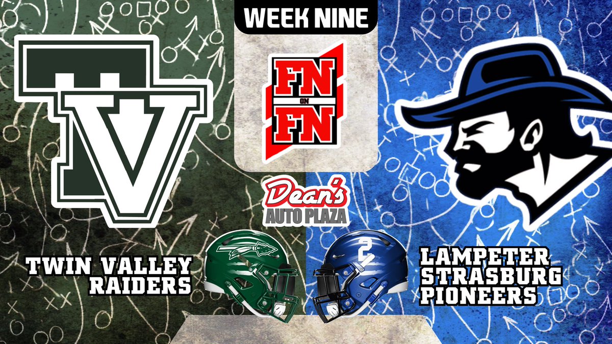 _Flagship_'s tweet photo. TONIGHT on Flagship Network! 

(7-1) Lampeter Strasburg travels to take on (8-0) Twin Valley ! 

You’re not going to want to miss this one! Tune in to Flagship Network at 6:55 PM to catch all the action! 

Link to watch : https://t.co/i5ViQsyK6Q

@EPAFootball @BadgleyBruce @TValleyFB @Twinvalleyfball @LSFootball1