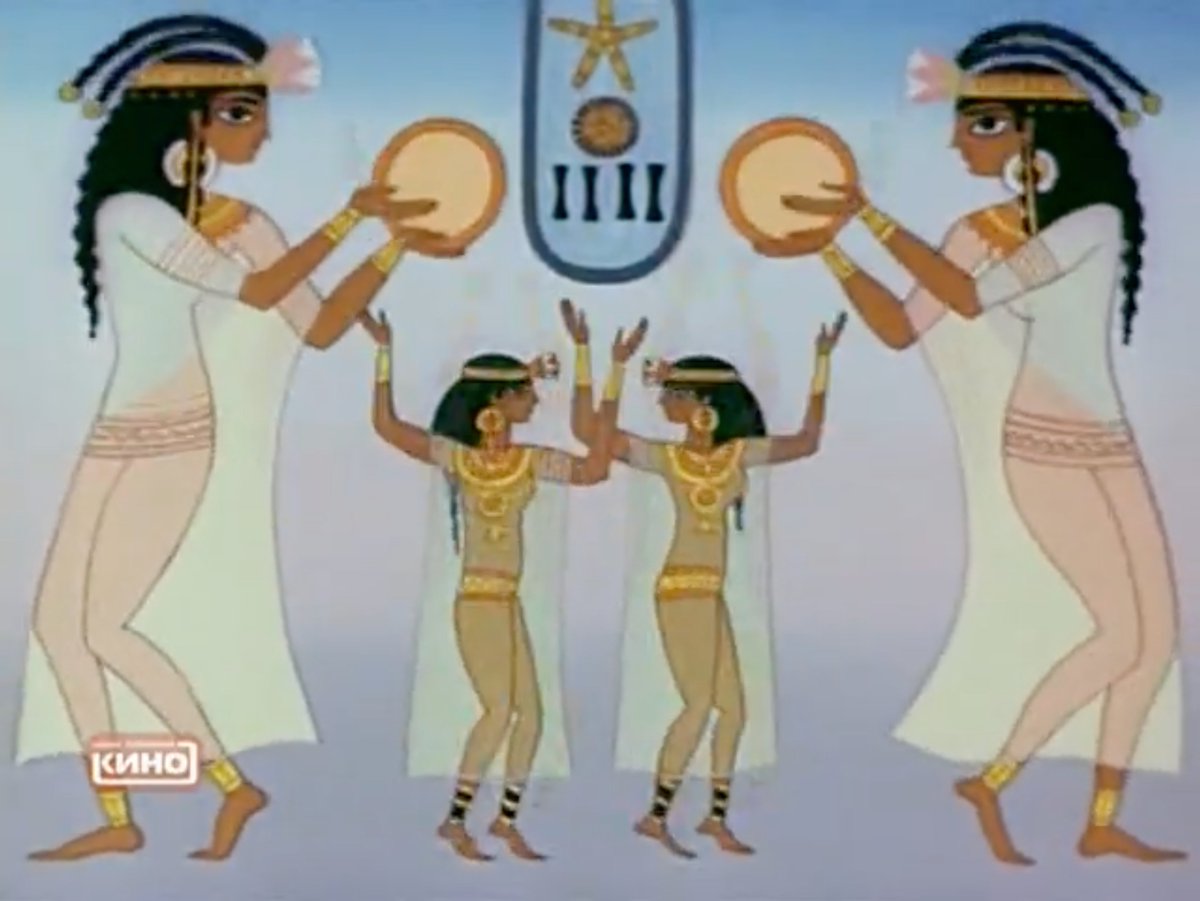 petronax88's tweet image. THE RIDDLE OF THE SPHINX (1985)
A beautiful, meditative short film inspired by Egyptian hieroglyphics. A pharaoh considers the nature of mortality and his legacy on this Earth. From the Russian animation studio Soyuzmultfilm. #animation #classicanimation
