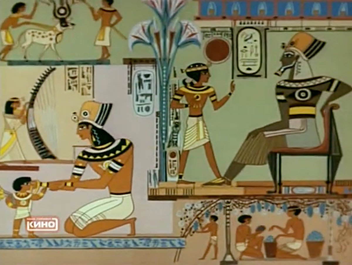 petronax88's tweet image. THE RIDDLE OF THE SPHINX (1985)
A beautiful, meditative short film inspired by Egyptian hieroglyphics. A pharaoh considers the nature of mortality and his legacy on this Earth. From the Russian animation studio Soyuzmultfilm. #animation #classicanimation