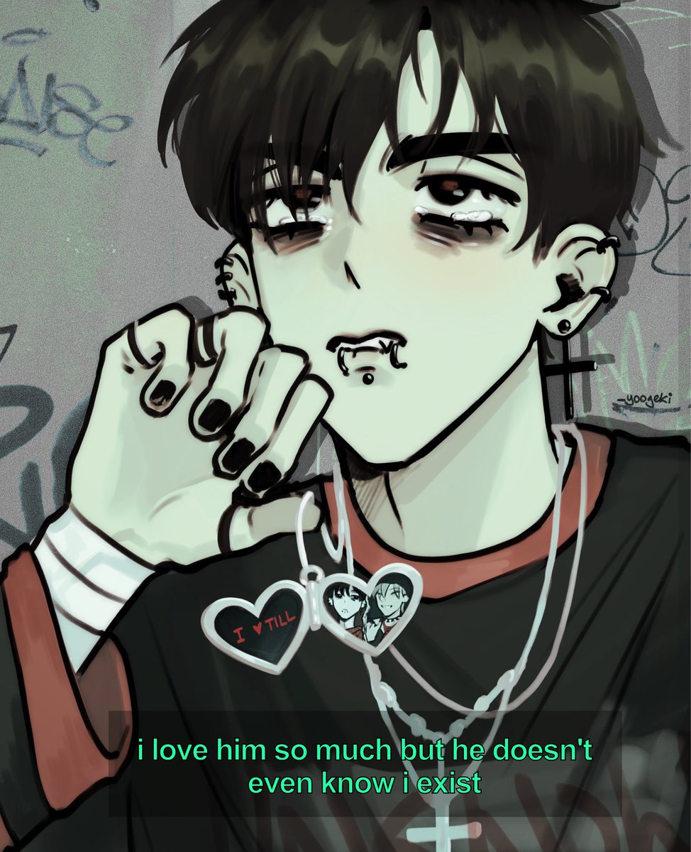emo ivan is a big fan of till from this band called unknown sorrow
