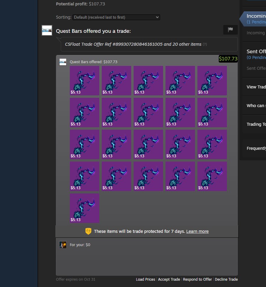 Tech-savvy 💸 BUYING SKINS 24/7 tweet media