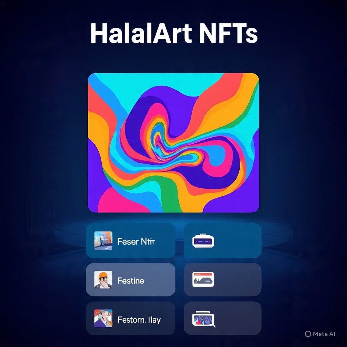 IMusad1790067's tweet image. 💡 Why choose HalalArt Platform?
1️⃣ Faith-aligned curation
2️⃣ Secure blockchain minting
3️⃣ Community of believers &amp;amp; art lovers
Let your next NFT be halal. 🌐 #HalalArt #NFTCommunity #IslamicCrypto

{Your contribution link:👇}
sidrastart.com/project/86ca83…