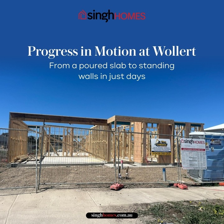 singhhomesmel's tweet image. From slab to skyline! Watch Wollert rise as walls go up in just days – progress in motion!

Call us at 1300 982 098 or visit at singhhomes.com.au to start building your dream home. 

#wollert #underprogress 
#melbournehomes #Melbourne #Home #HomeDesign #CustomHome