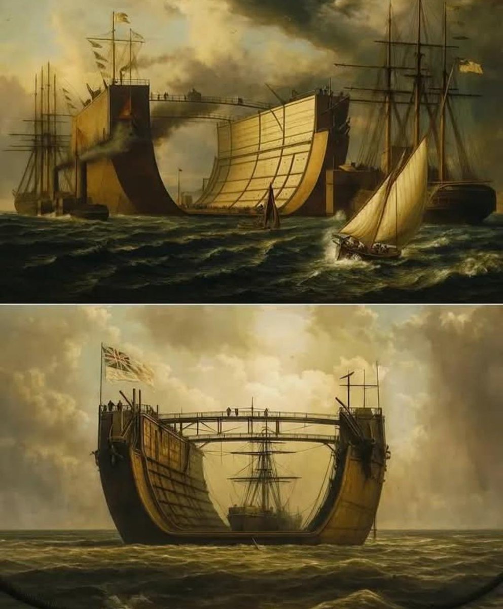 FlagForceUK's tweet image. At one point in our history we built a 380-foot floating iron dry dock weighing over 8,000 tons which was dragged from England to Bermuda as Britain needed a solution for ship repairs in the Atlantic.
Now we celebrate a shite digital clock design and make merch out of it.