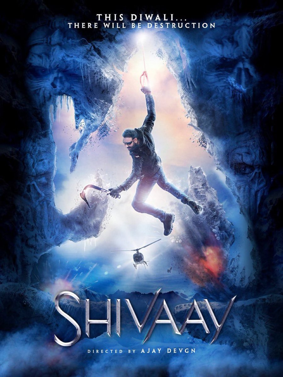 #Shivaay trailer stays on to be THE BEST ever in Indian cinema history.

#AjayDevgn cooked, and now!