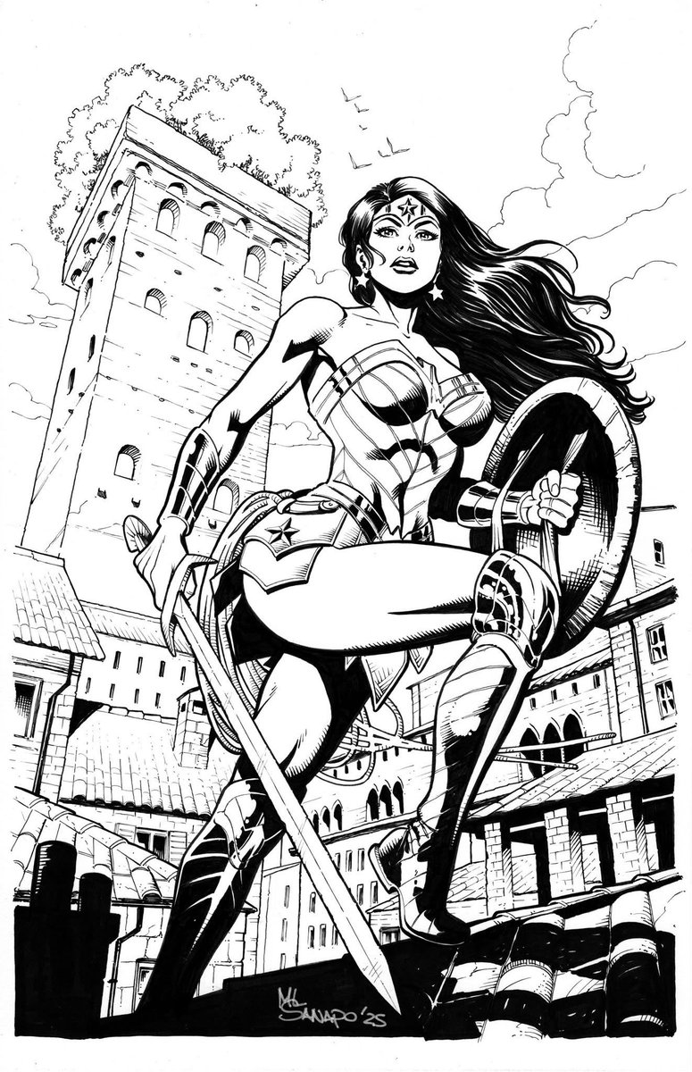 La mia illustrazione sarà nel portfolio “Masters of Comics – Atto I” di <a href="/LuccaCandG/">Lucca Comics & Games</a> x Mirage Comics! 🎨
Solo 100 copie, disponibili a #LuccaComics 💥
🔗 miragecomics.com/prodotto/maste…