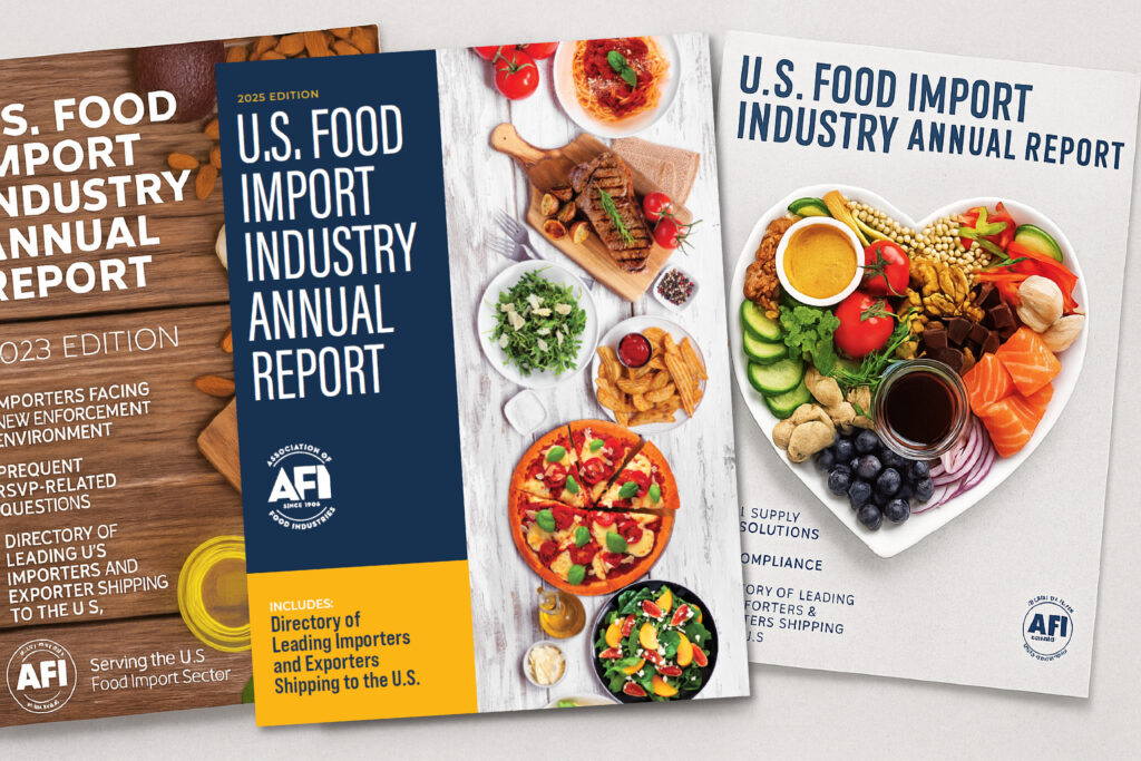 Your business belongs in the pages where the food trade connects.
Advertise in AFI's Annual Report and turn visibility into opportunity.
💡 Trusted by importers &amp; industry leaders worldwide.
📅 Reserve your ad space now — limited placements available!
afius.org/2025-annual-re…