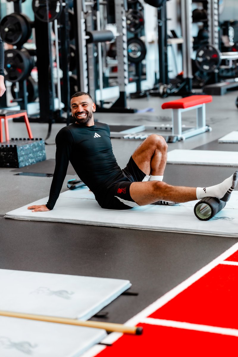 The skipper and Salah 📸