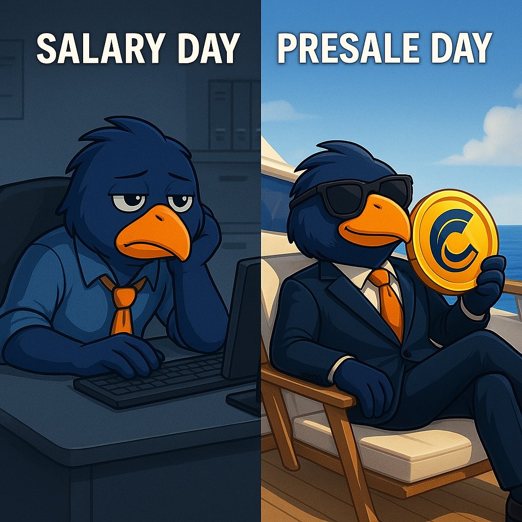 ibbiolla's tweet image. Salary day: same old grind 🥱
Presale day: new yacht vibes 🛥️💸
Pick your fighter ⚔️

👉 Don’t miss out — join the @crowxofficial Presale today!

#CROWXArt #CROWX #MemeTech