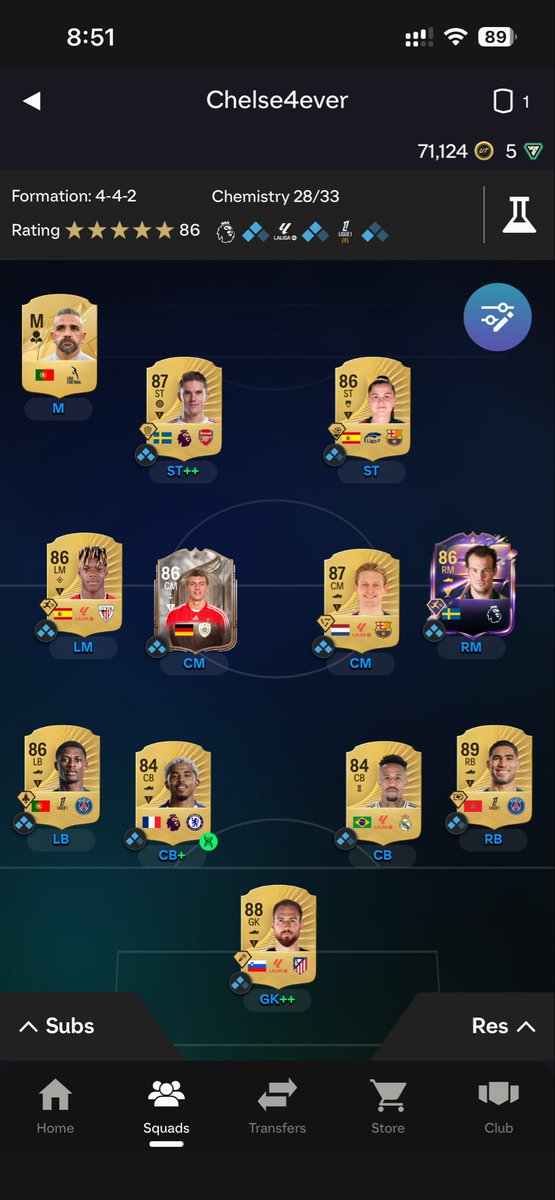 AlecFron's tweet photo. @FIFA22_INFO Some are tradeable, Militao, Marquinhos. https://t.co/t2lgyciv74