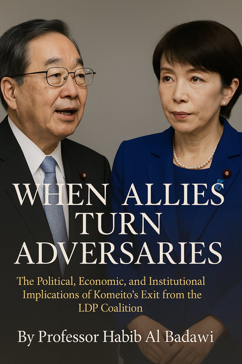 "The coalition’s collapse created particularly acute challenges in  Japan’s international economic relations, most critically in ongoing  tariff negotiations with the United States."

<a href="/HabibBadawi/">Habib al-Badawi</a> writes for ISSF on the upheaval in Japan's domestic politics