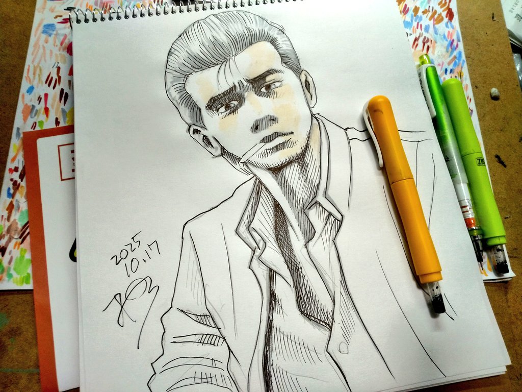 とりあえず落書きしてた😆