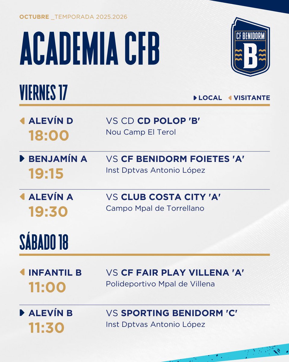 CF Benidorm Academia tweet media